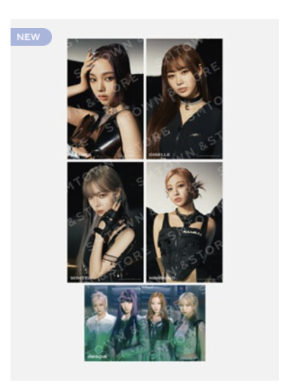 aespa - ของสะสม aespa Girls MD - 4x6 Photo Set