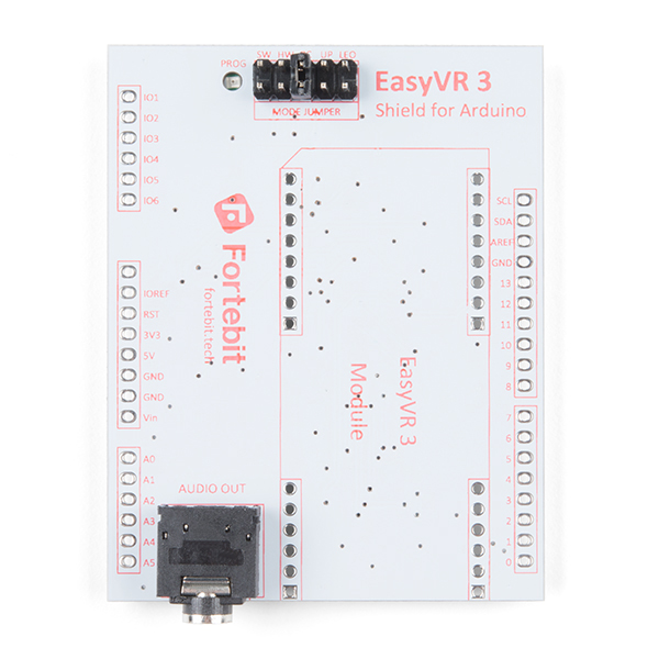 Voice Recognition Shield (Sparkfun) - EasyVR Shield 3.0 Plus Shield (แท้จาก USA)