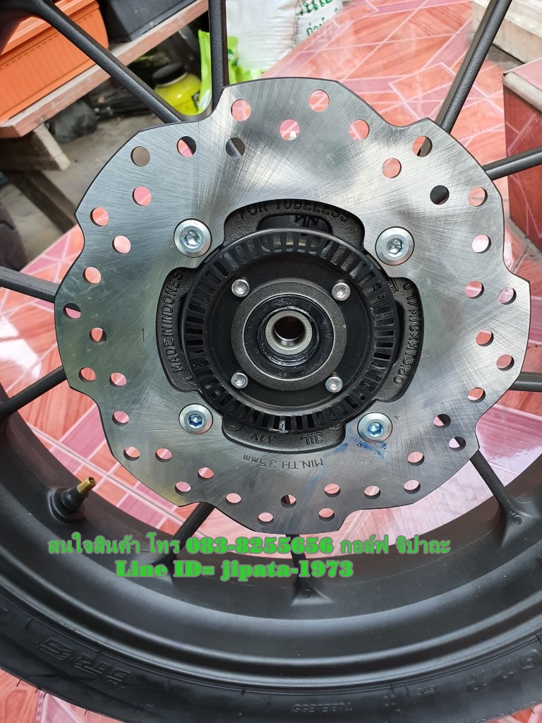 (CBR 150 i) ชุดวงล้อแม็กหลัง พร้อมยาง Hond CBR 150 i ปี 2019 แท้ (สินค้าตำหนิ)