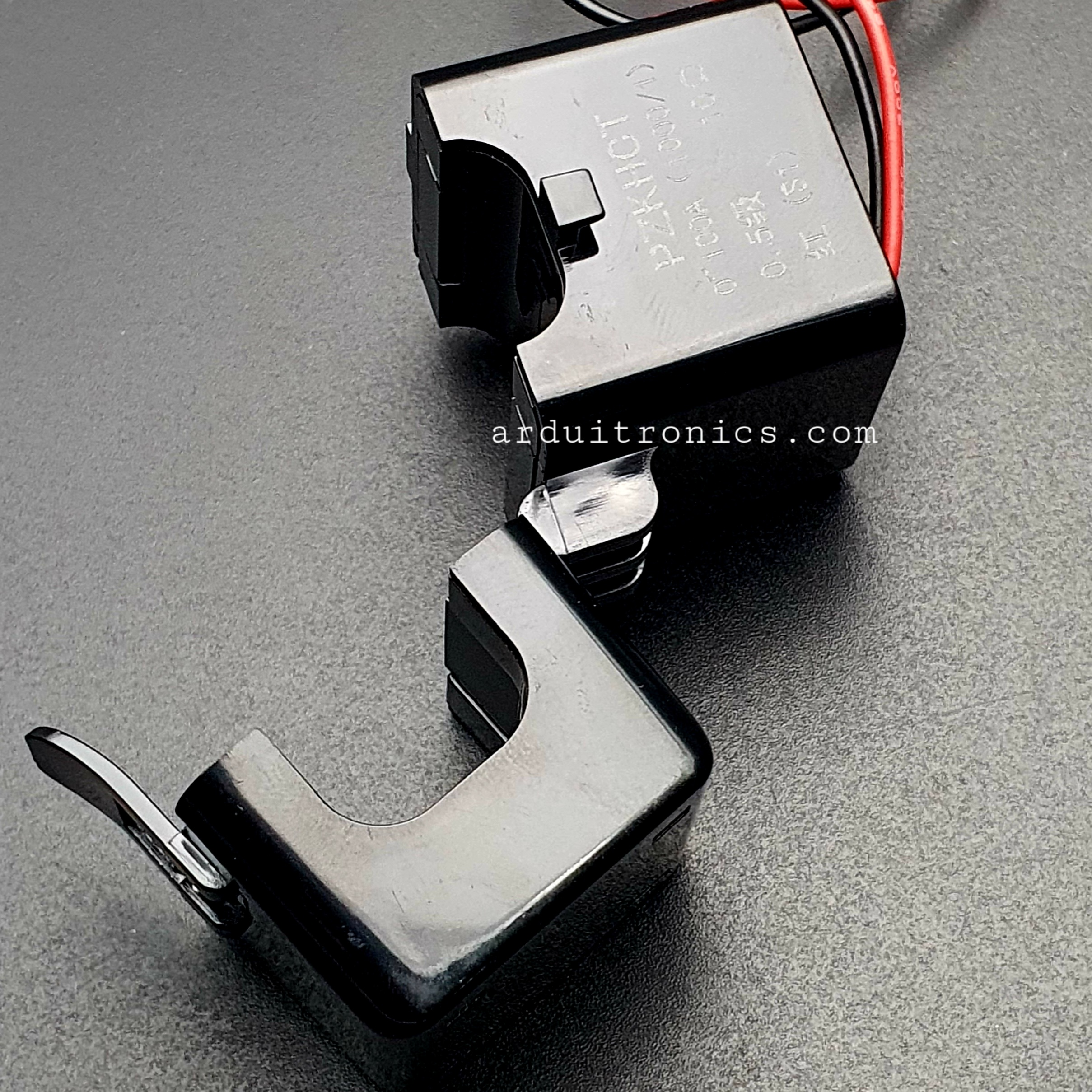 PZEM-004T AC Digital Power Energy Meter Module with Open/Close Current Transformer แบบมีกรอบใสอย่างดี