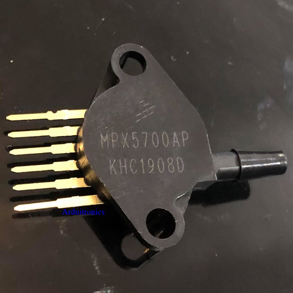 Single Port Gauge Pressure Sensor - MPX5700AP - Arduino, Raspberry Pi ...