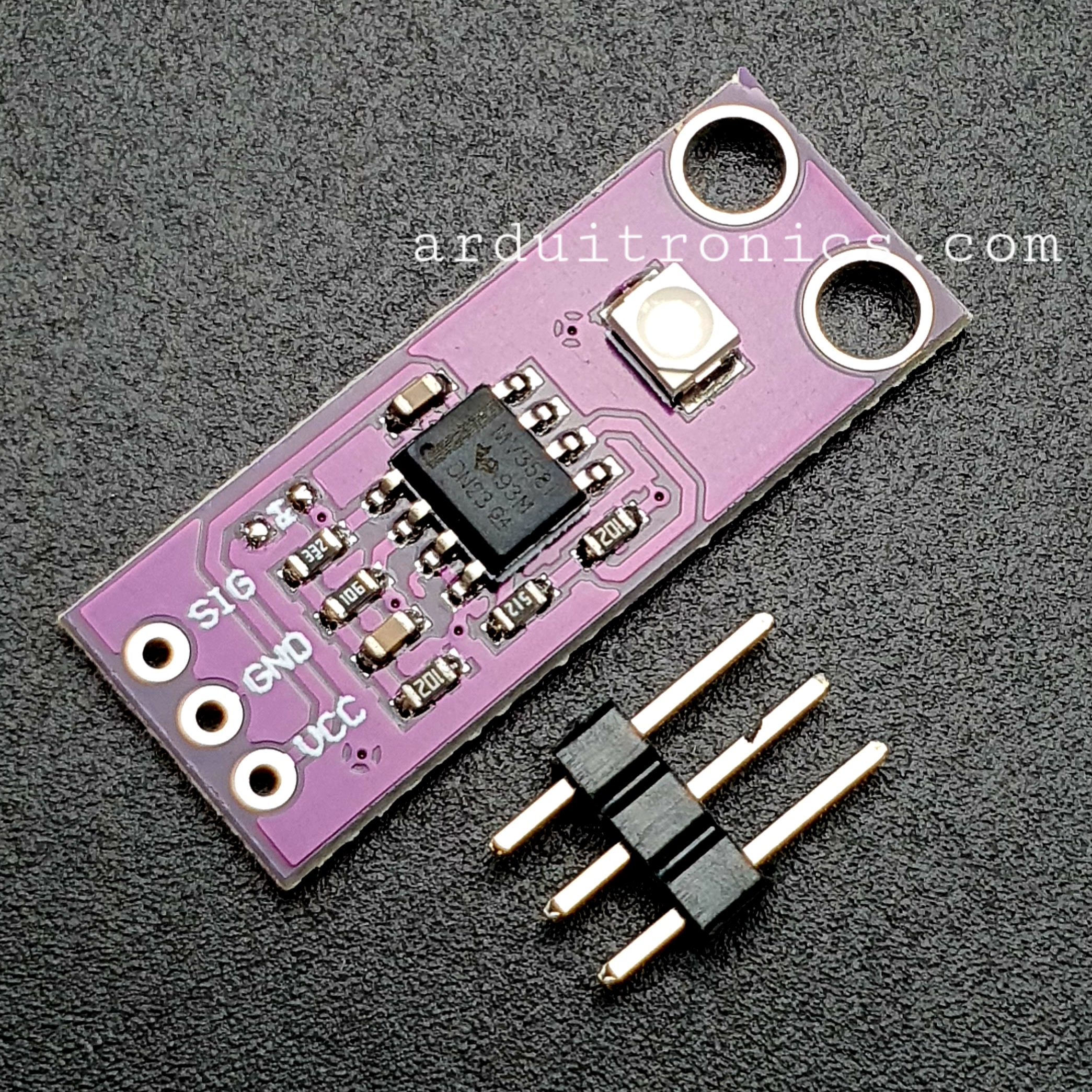 GUVA-S12SD เซ็นเซอร์วัดความเข้มของแสง UV Sensor Module S12SD for Arduino