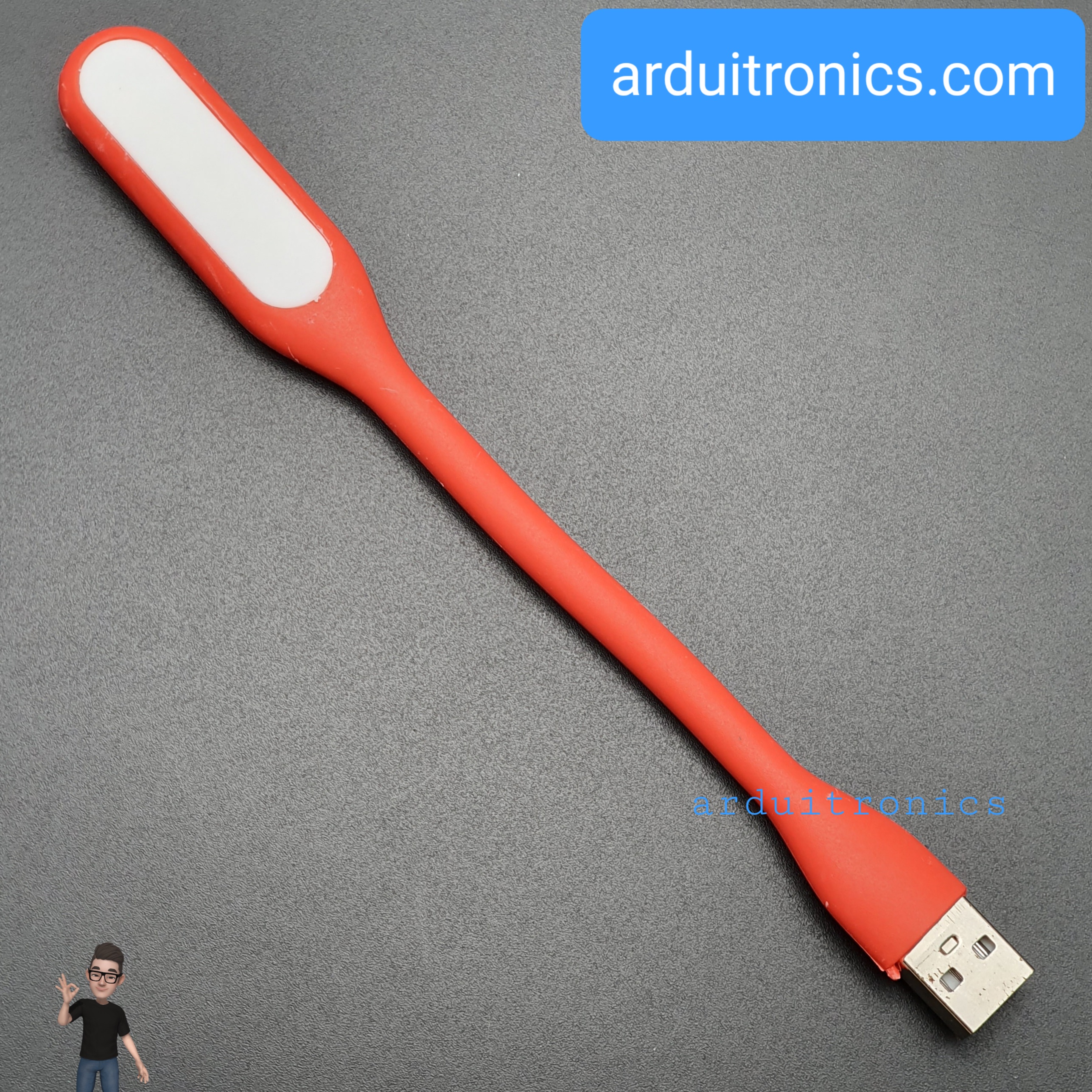 ไฟ USB LED usb night light LED table lamp soft light eye light LED ไฟฉายคละสี หัวต่อ USB แสงสีขาว จำนวน 1 ชิ้น