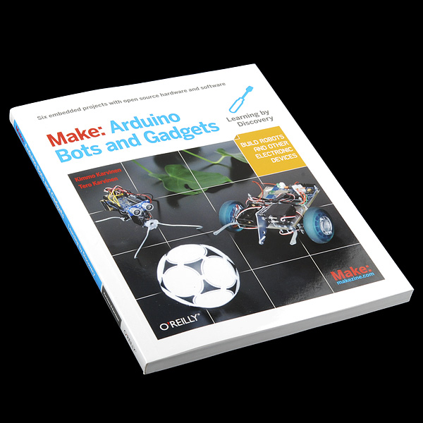 หนังสือ Make: Arduino Bots and Gadgets (296 หน้า)