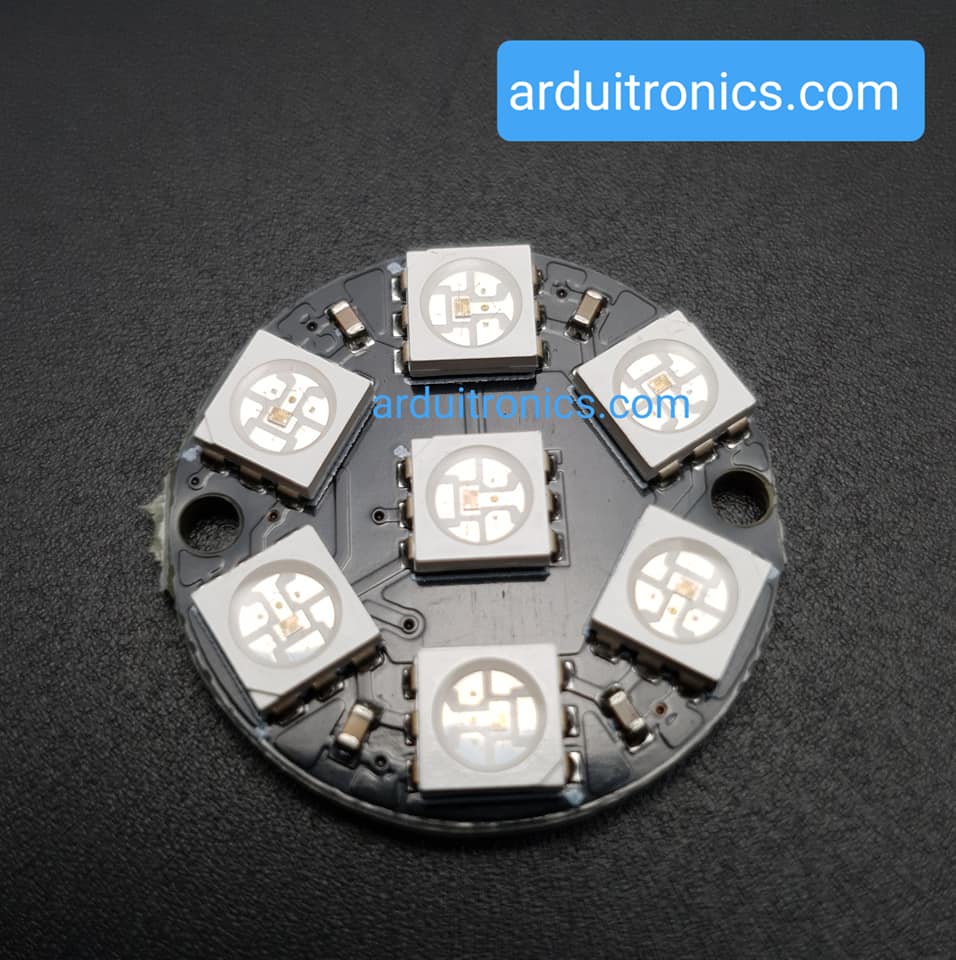 NeoPixel Ring 7 (LED 7 ดวง) WS2812 RGB LED