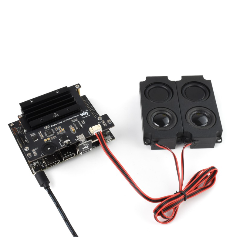 USB Audio Codec for Jetson Nano, USB Sound Card, Driver-Free, Plug And Play (แท้จาก Waveshare)