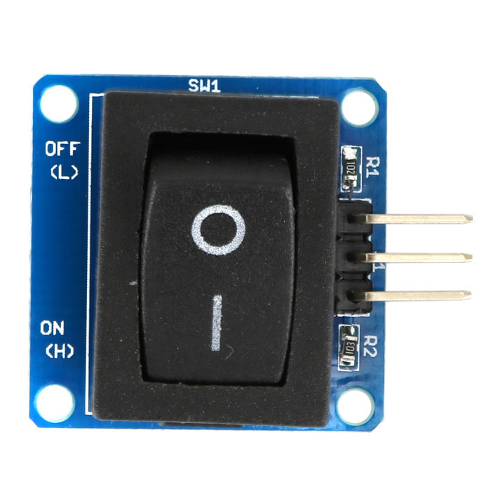 2-Mode Rocker Button Switch Module by Catalex (สวิตซ์ On/Off)