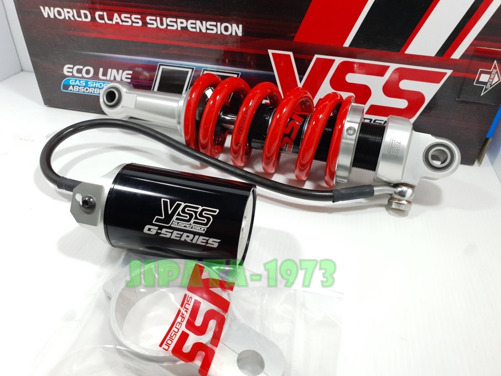 (NSR 150 ProArm)โช้คอัพหลังเดี่ยว YSS รุ่น MO-302 สำหรับ Honda NSR-PRO ARM สี ดำ/แดง/เงิน