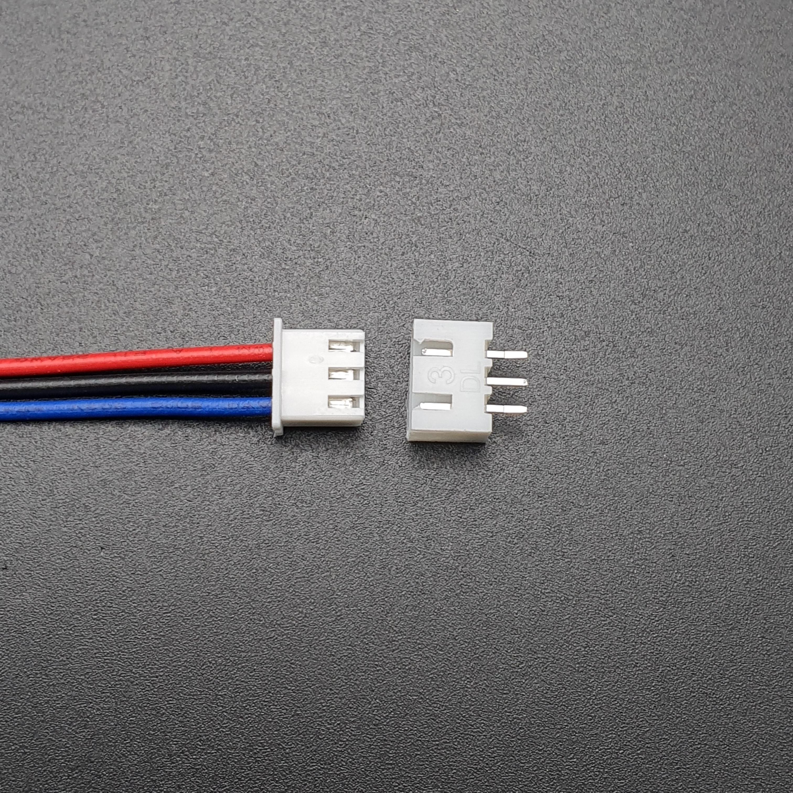 สาย XH2.54 Male Head 3P with Wire + Straight Pin Terminal