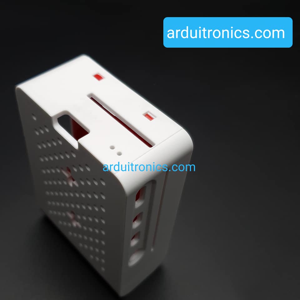 Raspberry Pi 4B Case (Red & White Color) สีแดงขาว