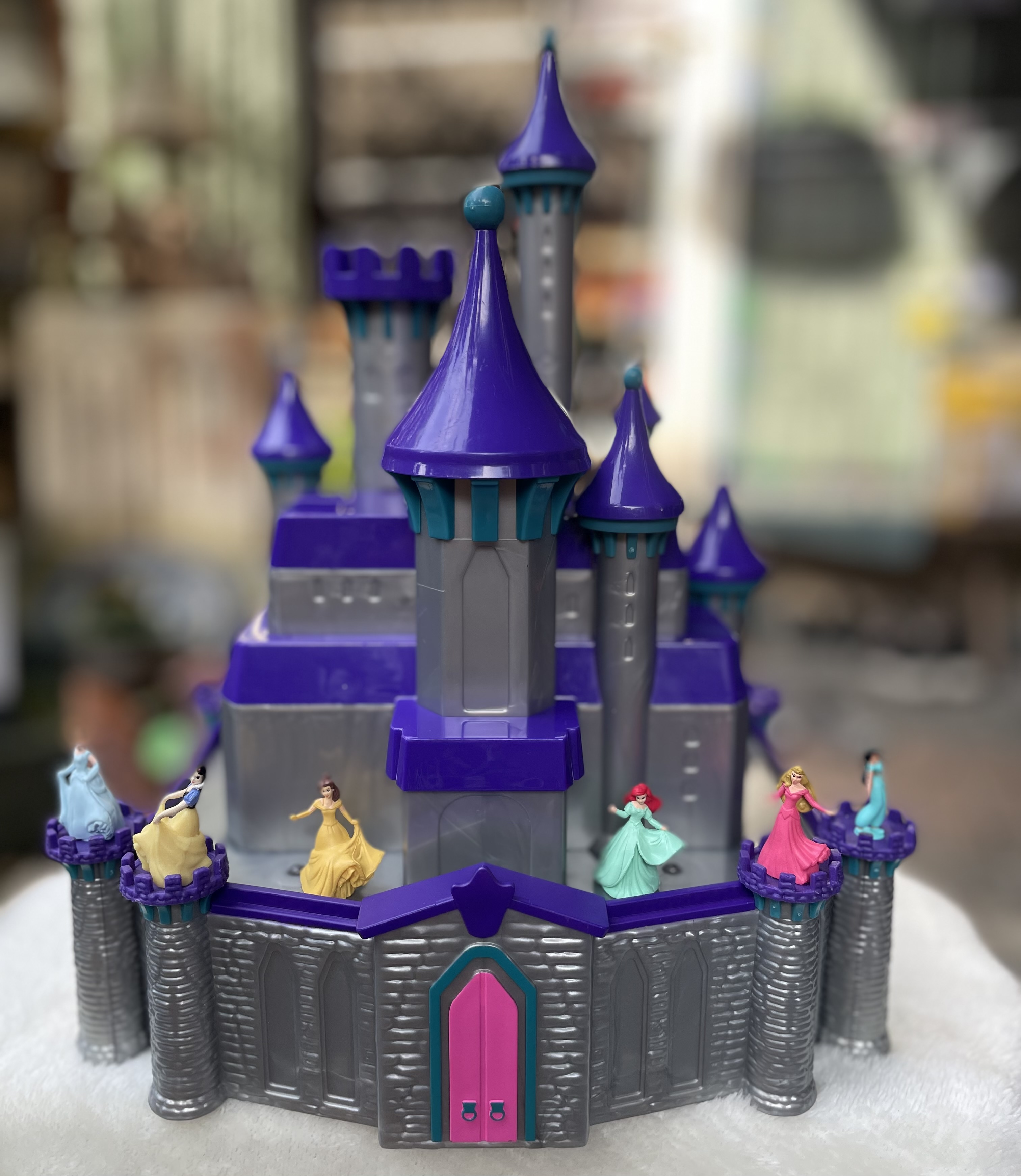 ถังป๊อปคอร์นปราสาทเจ้าหญิงดิสนีย์ ฉลองดิสนีย์ 100 ปี Disney Princess Castle Popcorn Bucket,celebrate Disney's 100th anniversary