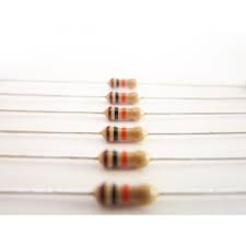 Resistor 1K Ohm (1/4W +-5%) แพ็คละ 1000 ตัว