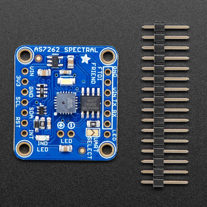 Adafruit AS7262 6-Channel Visible Light / Color Sensor Breakout (แท้จาก Adafruit, USA)