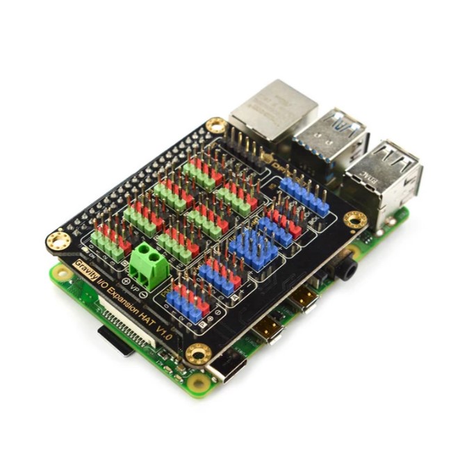 IO Expansion HAT for Raspberry Pi 5 / 4B / 3B+ (แท้ DFRobot)