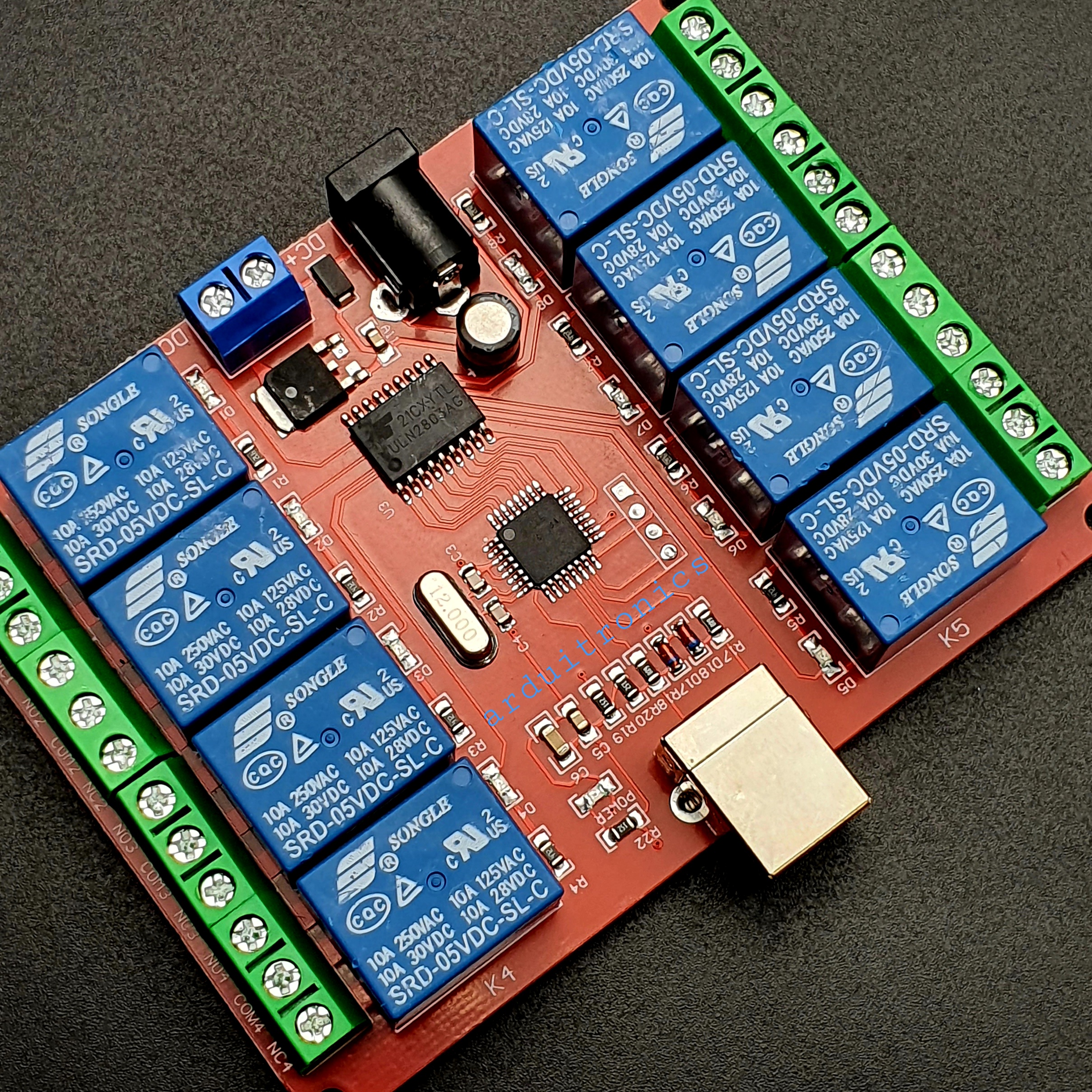 8 Channel 5V USB Relay Board Module Controller (USB Controlled Module)