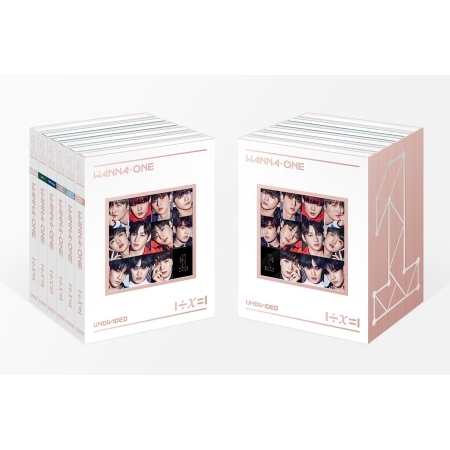 WANNA ONE - Special Album [1÷χ=1 (UNDIVIDED)] แบบ set ครบทั้ง 6 ปก