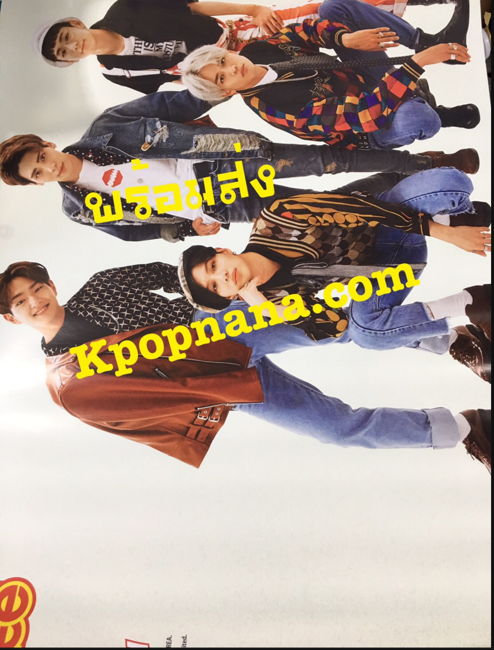 SHINee โปสเตอร์ แบบ ที่ 2 พร้อมส่ง + กระบอกโปสเตอร์