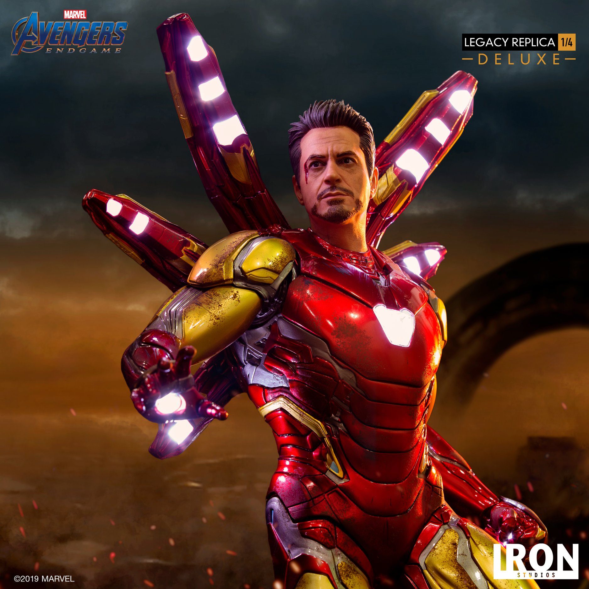 "Pre-Order" Iron Man MK85: Avengers Endgame Legacy Replica 1/4Scale (Deluxe)