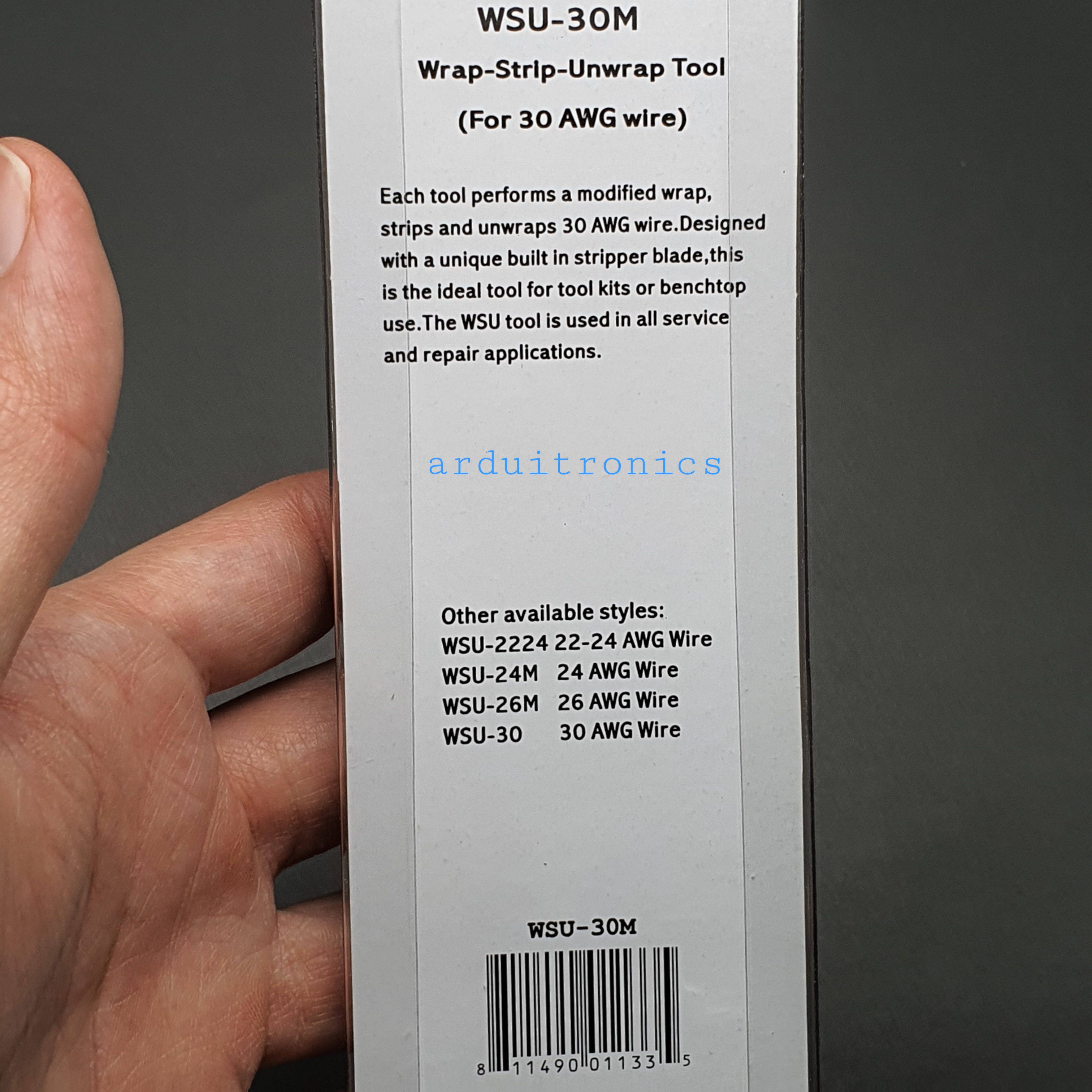 Wrap Strip Unwrap Tool (WSU-30M) สำหรับสายไฟ 30AWG