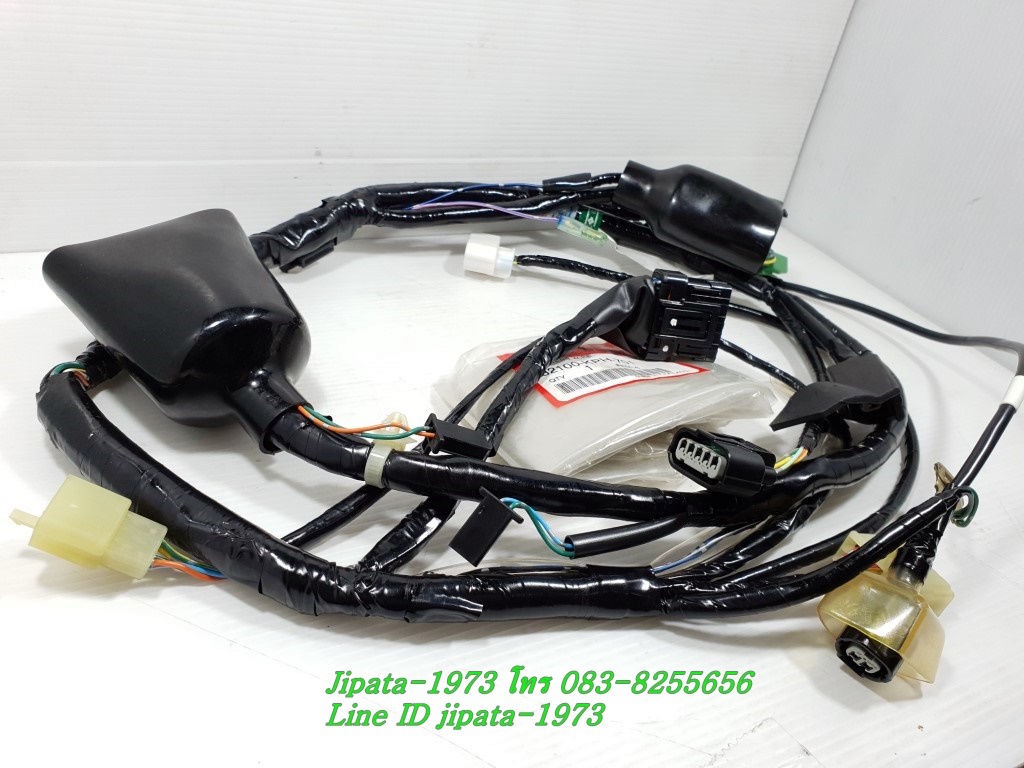 (Wave 125 i) ชุดสายไฟเมน Honda Wave 125 i ปี 2005 ไฟเลี้ยวบังลม แท้