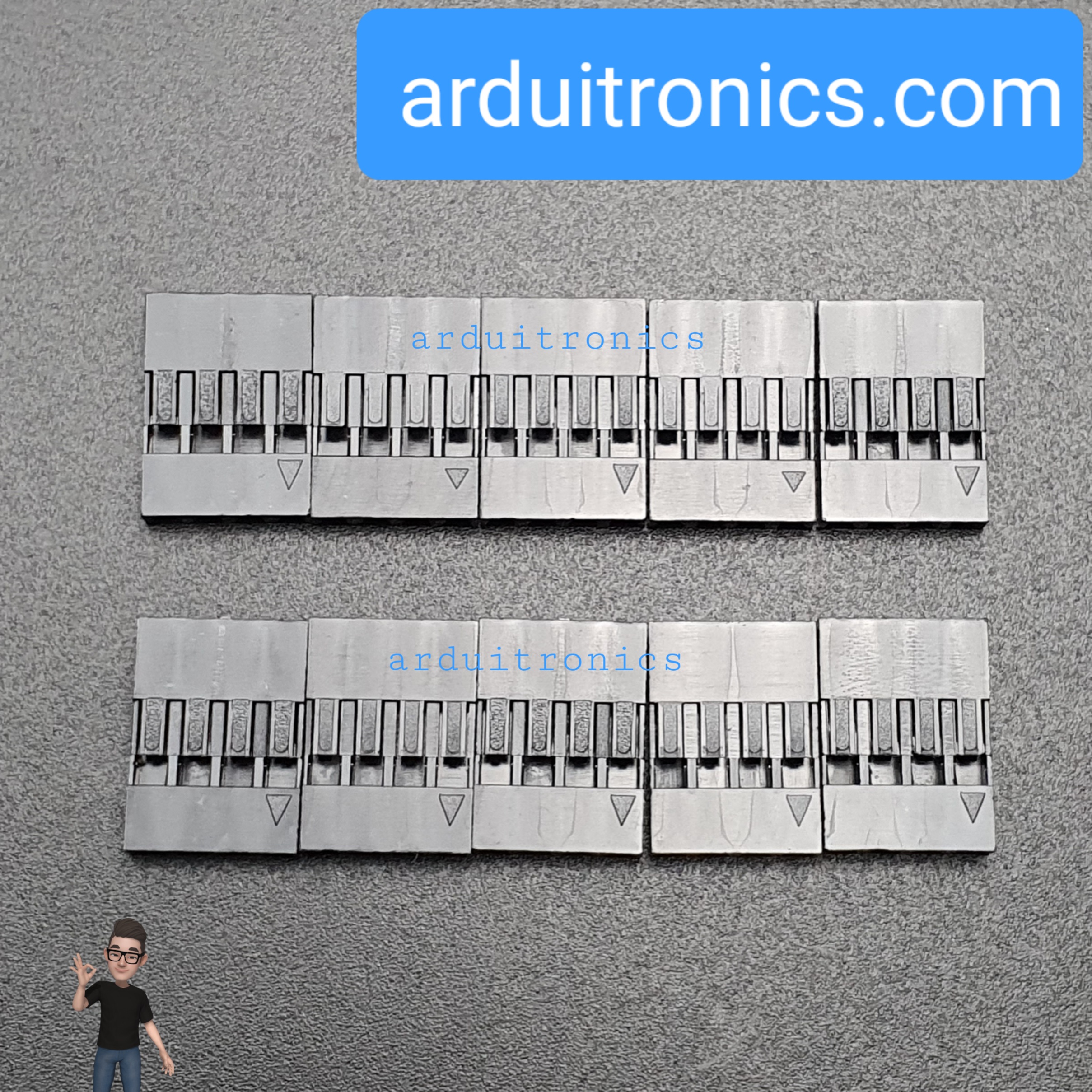 DuPont head shell 2.54mm หัวต่อสายไฟจัมเปอร์ 1x4 ระยะห่าง 2.54mm จำนวน 1 ชิ้น