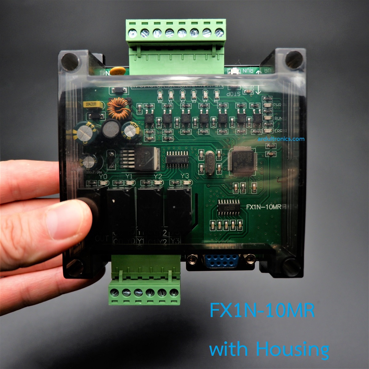 PLC (FX1N-10MR) with Housing