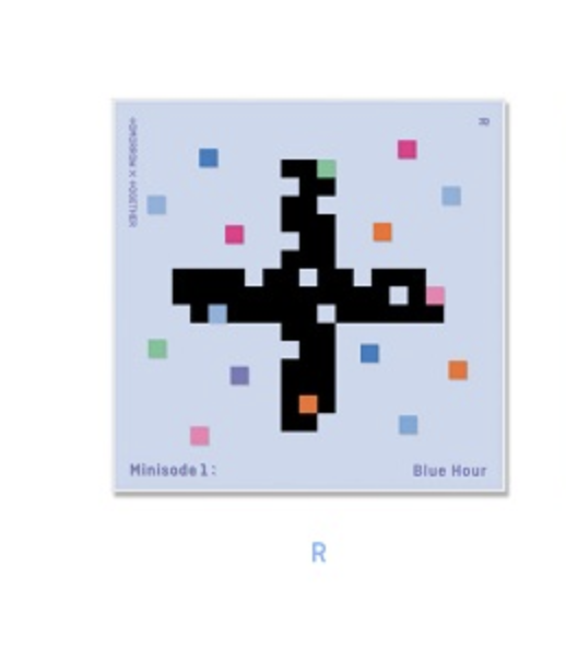 TXT(TOMORROW X TOGETHER) - Album [minisode1 : Blue Hour] หน้าปก R Ver.