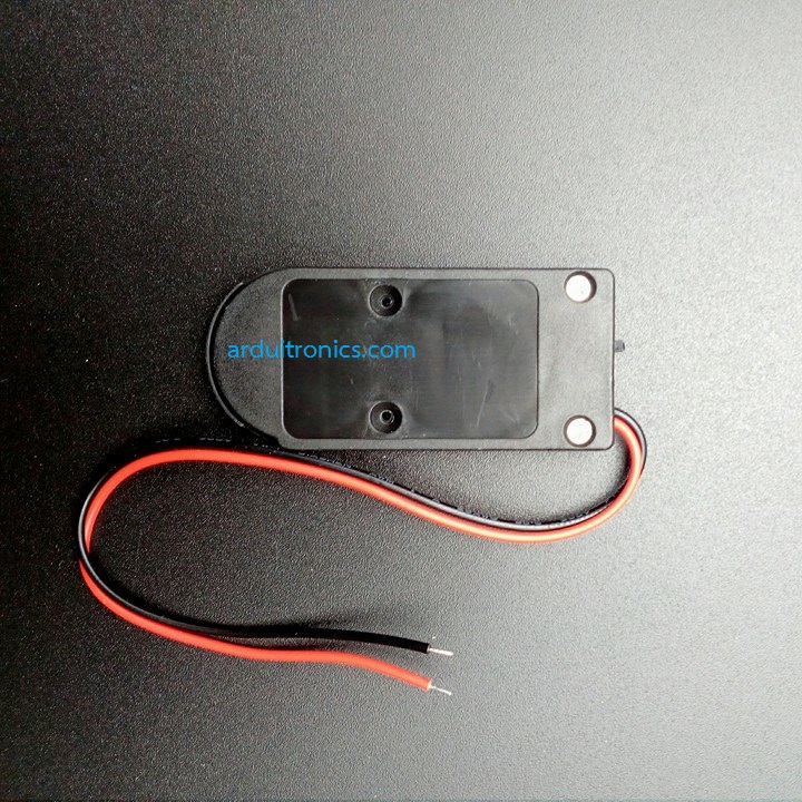 Battery Box รางถ่านกระดุม CR2032 สีดำ ใส่ได้ 2 ก้อน 6V (ก้อนละ 3V) พร้อมสวิตช์