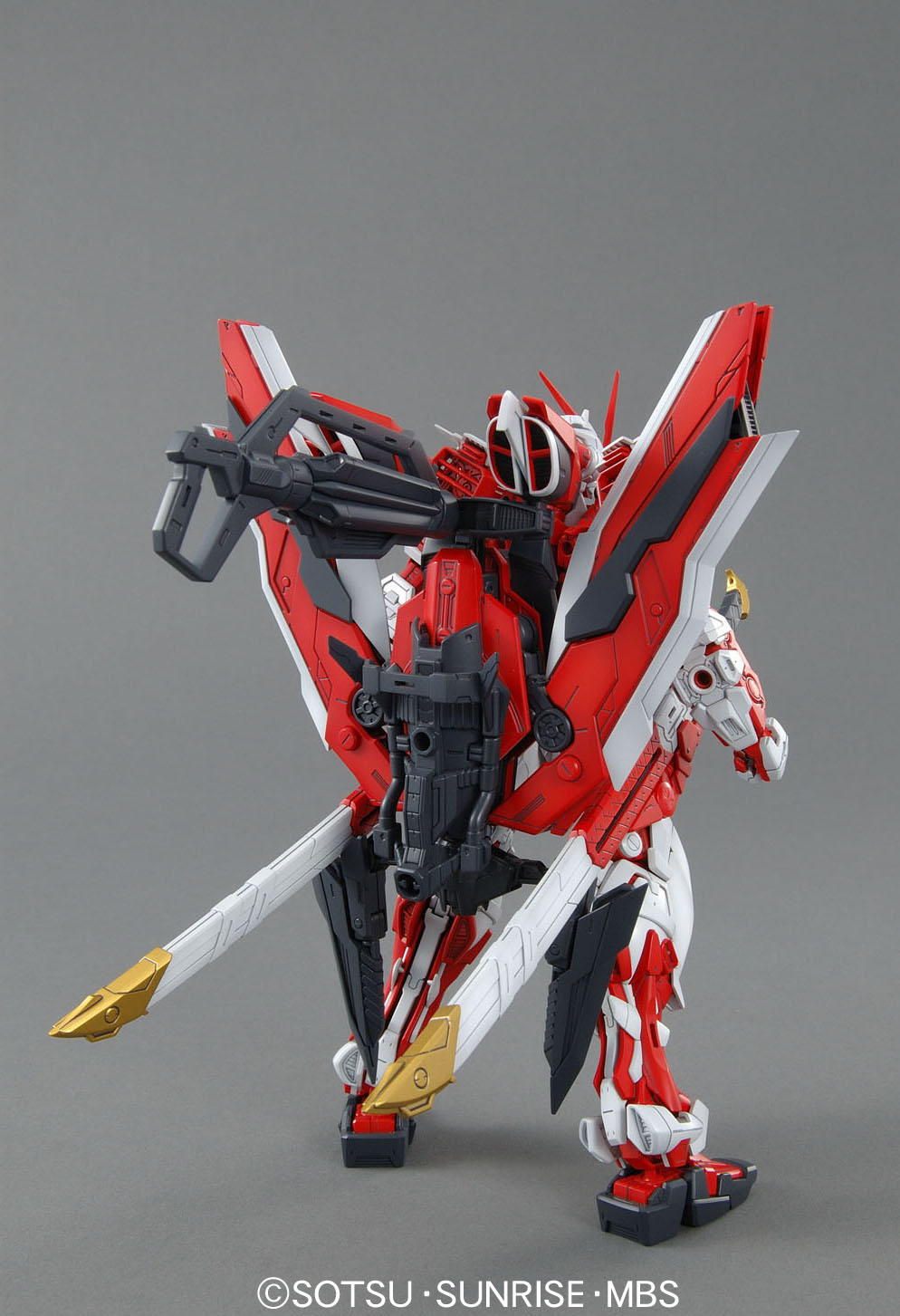 MG 1/100 MBF-P02KAI Gundam Astray Red Frame Kai