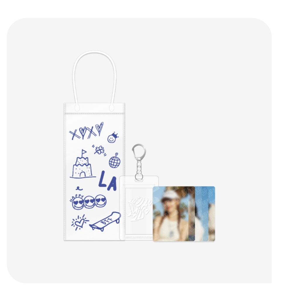 ITZY - 2024 SEASON'S GREETINGS [Best Friends Forever] - -ของสะสม itzy Chilling bag set