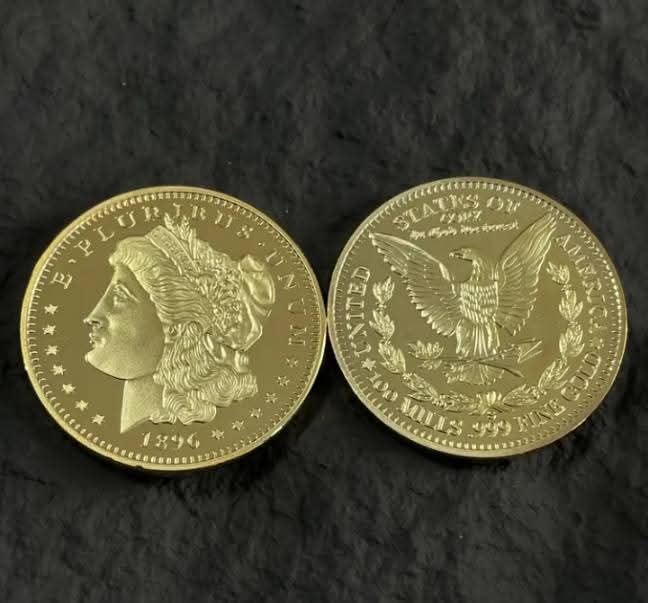เหรียญเลียนแบบ ปี 1896 ขนาด4 cm