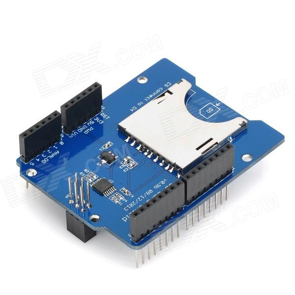 SD / TF Card Shield Expansion Board - Blue (Catalex)
