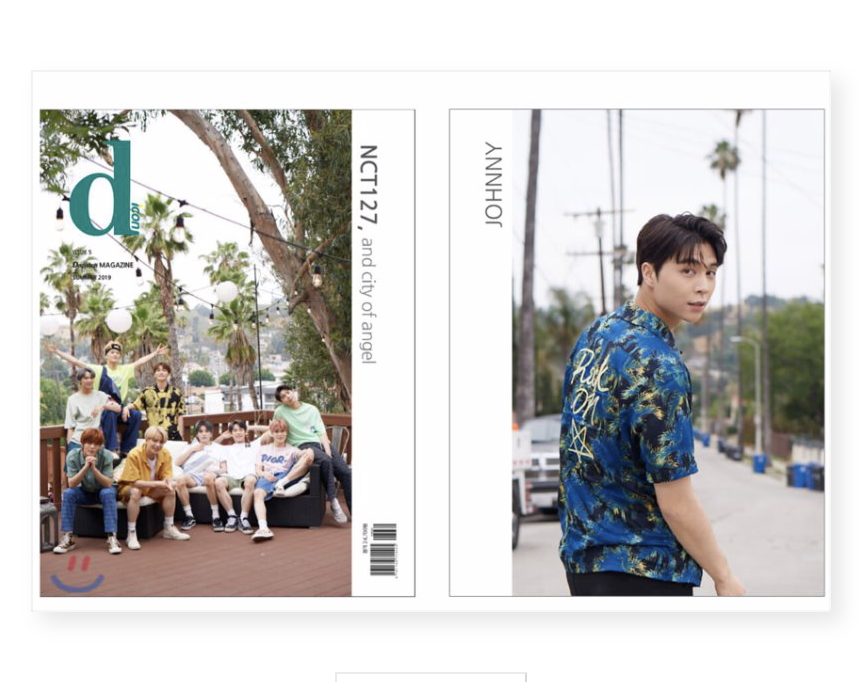 D-icon 디아이콘 vol.05 NCT127 - NCT127, and city of angel : 2019 - แบบ Johnny
