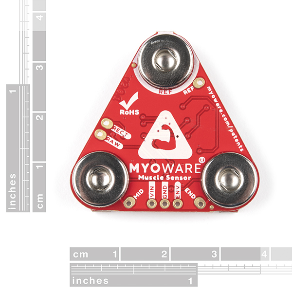MyoWare 2.0 Muscle Sensor (แท้ Sparkfun, USA) เซ็นเซอร์ตรวจจับกล้ามเนื้อ