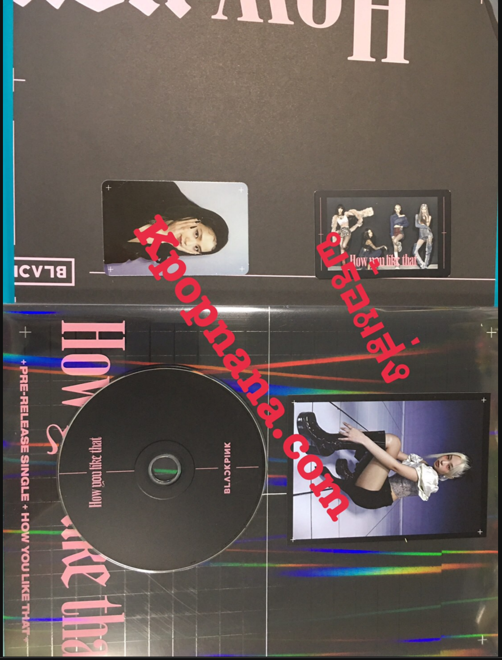 BLACKPINK - SPECIAL EDITION [How You Like That] แบบ แกะ อัลบั้ม - แบบที่ 3 พร้อมส่ง