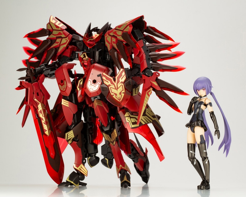 "Pre-Order" Gigantic Arms 07EX Crimson Wing & Frame Arms Girl Stylet [Special Color]