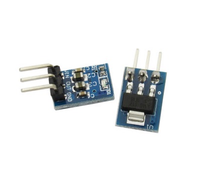AMS1117 3.3V Power Supply Module (Voltage Regulator 3.3V 800mA แบบ 3 ขา)