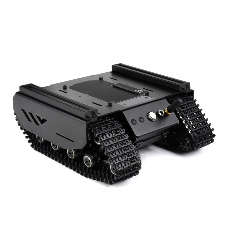 Flexible and Expandable Off-Road Tracked UGV, Multiple Hosts Support, With External Rails and ESP32 Slave Computer (แท้ Waveshare) มาพร้อมกล่องใส่กันกระแทกคุณภาพสูง