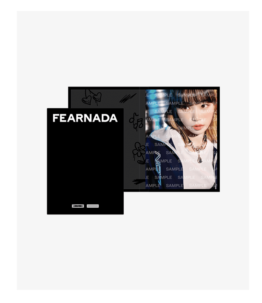 LE SSERAFIM -LE SSERAFIM 'FEARNADA' 2023 S/S MD - Postcard Book
