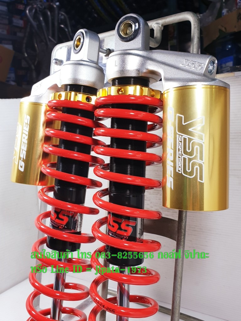(Xmax) โช้คอัพหลังคู่ YSS รุ่น Gold Series สำหรับ Yamaha Xmax 300