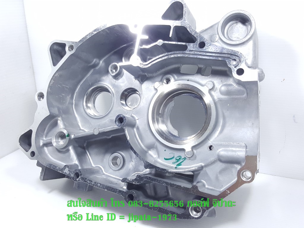 (Wave 125 i ปลาวาฬ) เรือนเครื่องยนต์ด้านซ้าย(สตาร์ทเท้า) Honda Wave 125 i ปี 2012 แท้