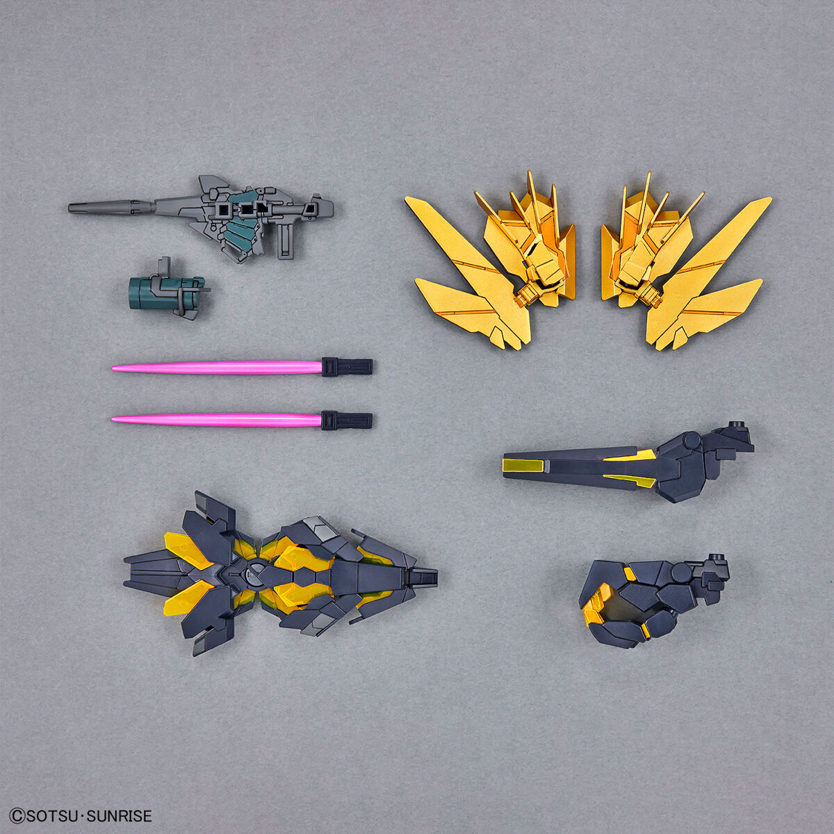 SDCS Unicorn Gundam 02 Banshee (Destroy Mode) & Banshee Norn Parts Set