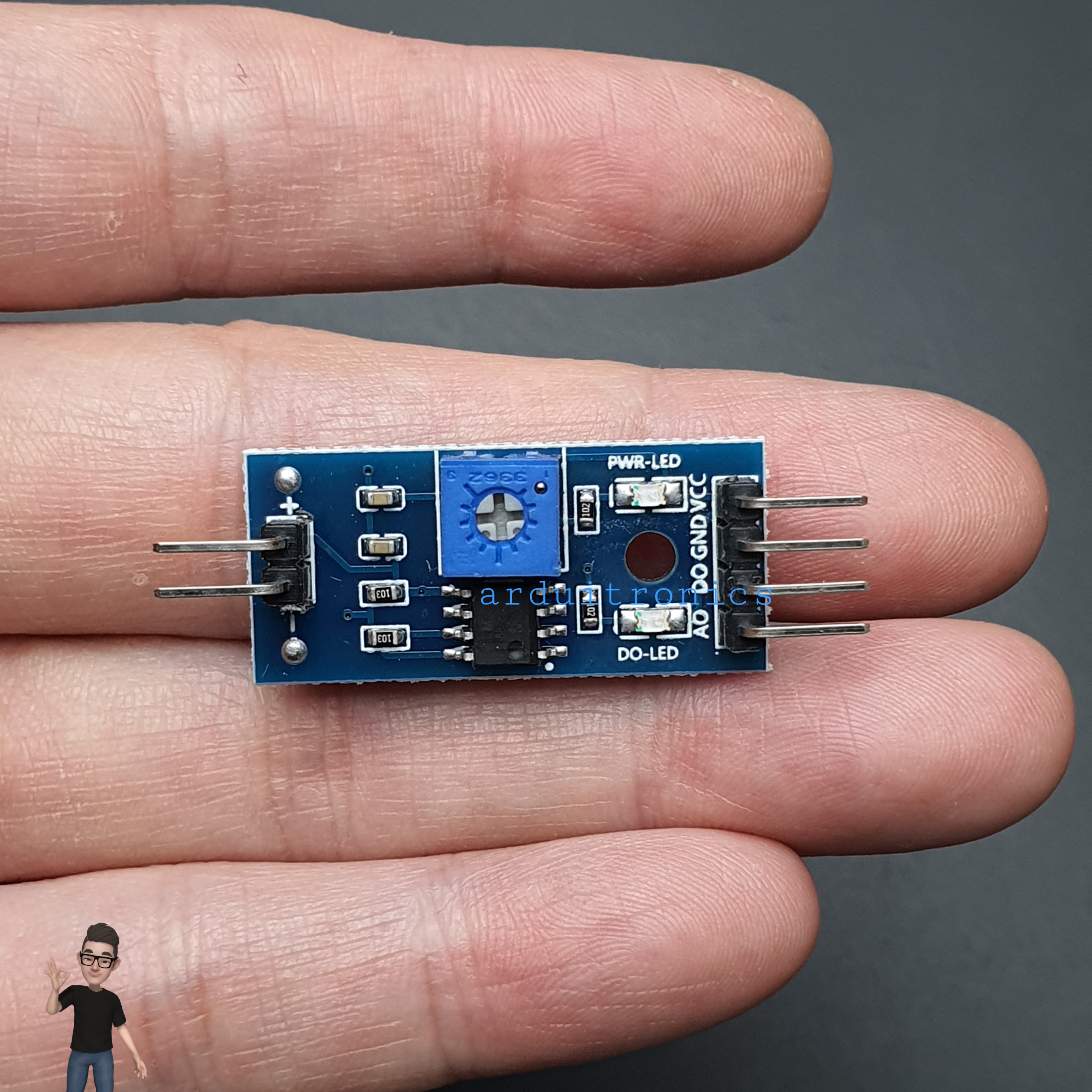 FSR402 RFP602 Resistance-Voltage Conversion Module สำหรับ Force Sensitive Resistor (FSR)
