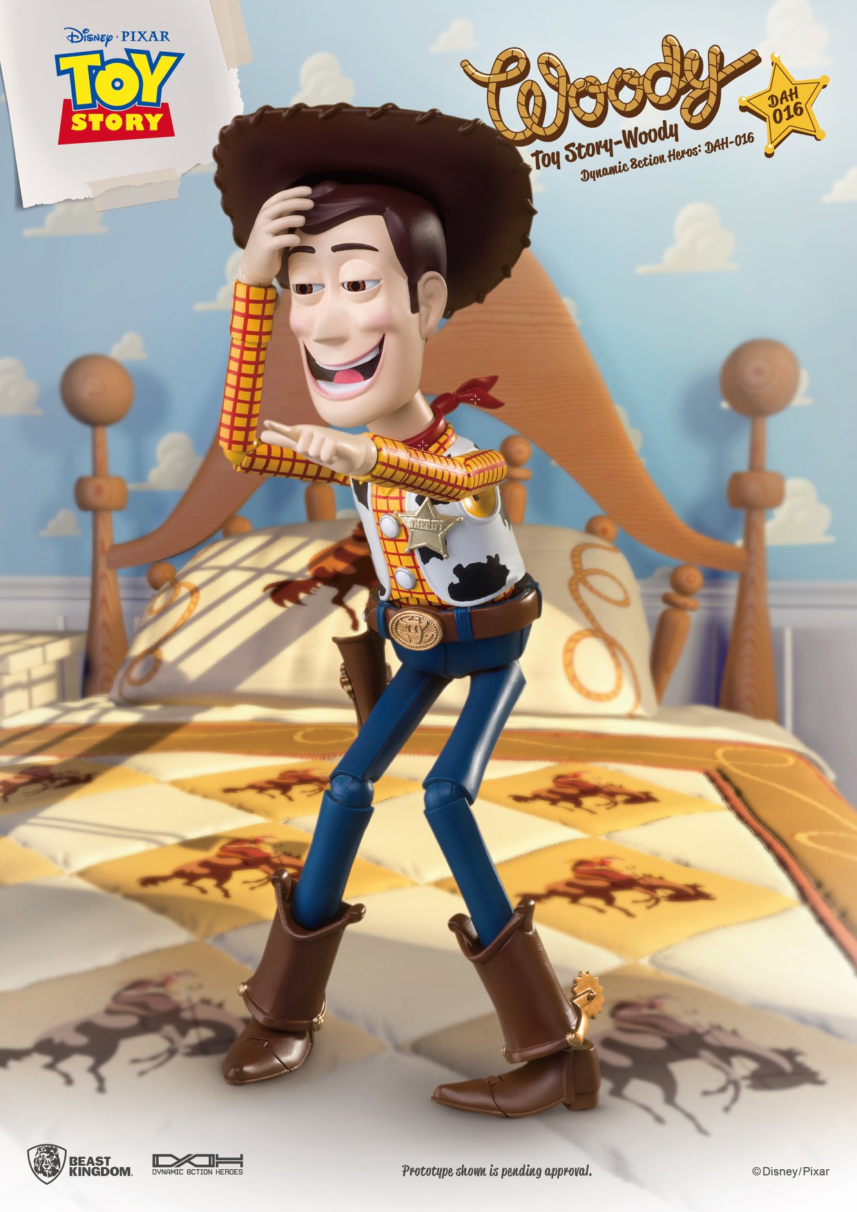 "Pre-Order" Woody: Toy Story Dynamic Action Heroes Series