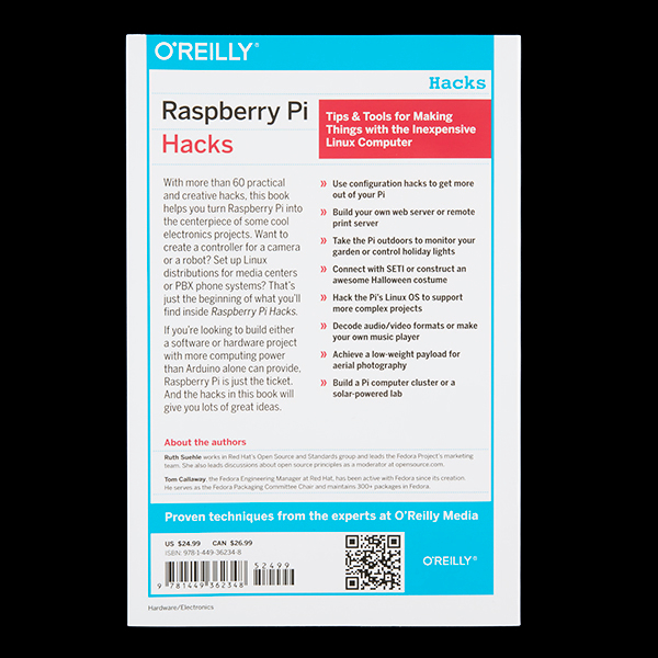 หนังสือ Raspberry Pi Hacks (394 หน้า)