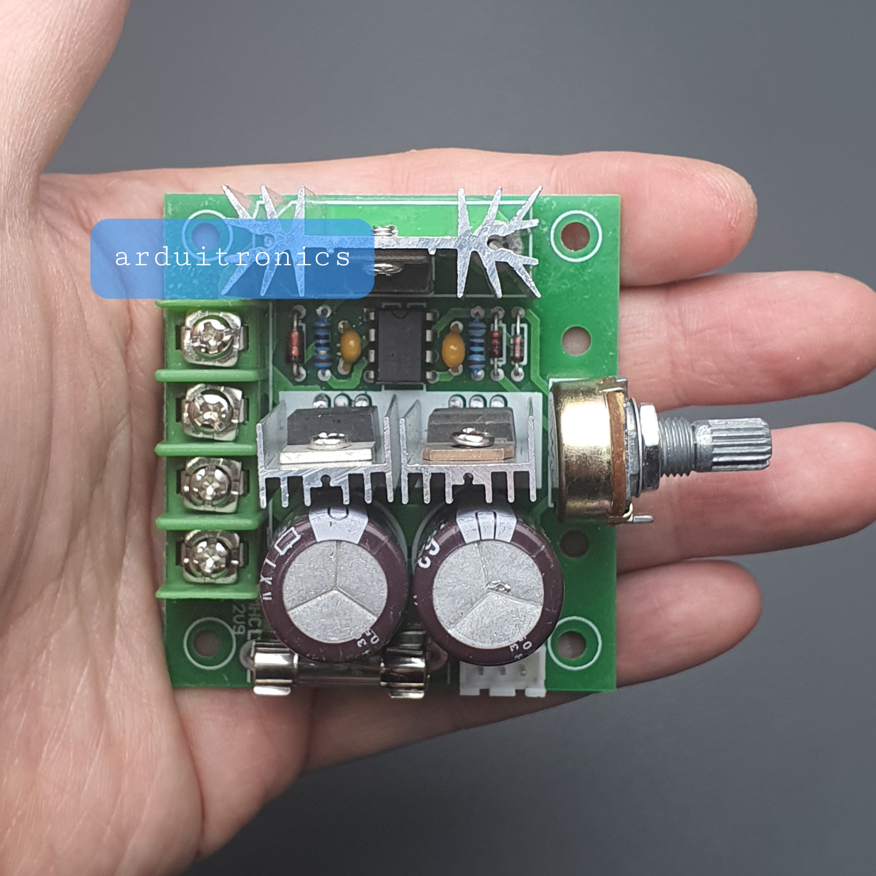 Speed Control PWM Motor 12-40VDC 10A บอร์ดควบคุมความเร็วมอเตอร์กระแสตรง 12-40V 10A