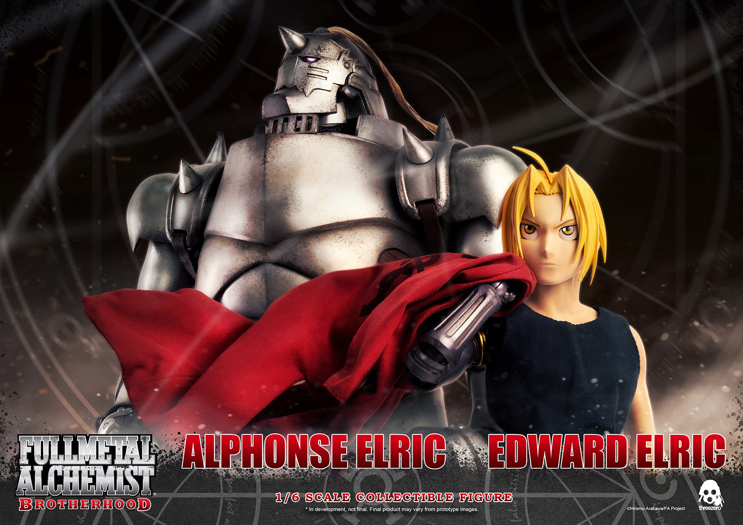 "Pre-Order" Threezero 1/6 Fullmetal Alchemist: Brotherhood – Twin-Pack