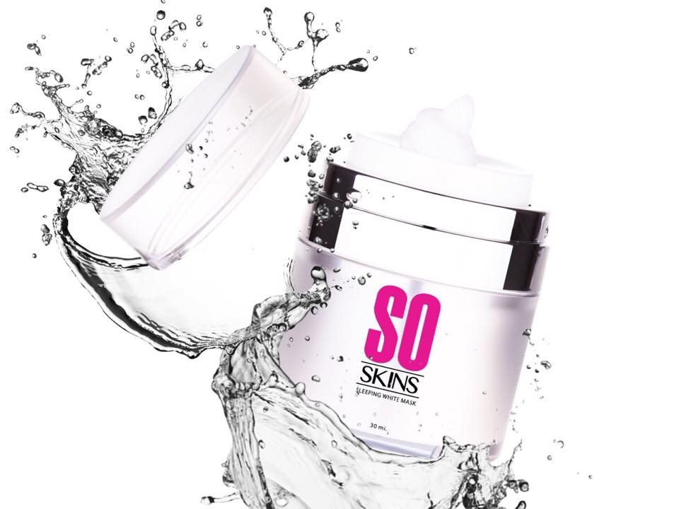 So Skins Sleeping white mask โซ สกิน สลีปปิ้ง มาร์ค 30ML ราชินีแห่งผิวอ่อนเยาว์