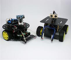 2WD Arduino Smart Car Chassis (Black)