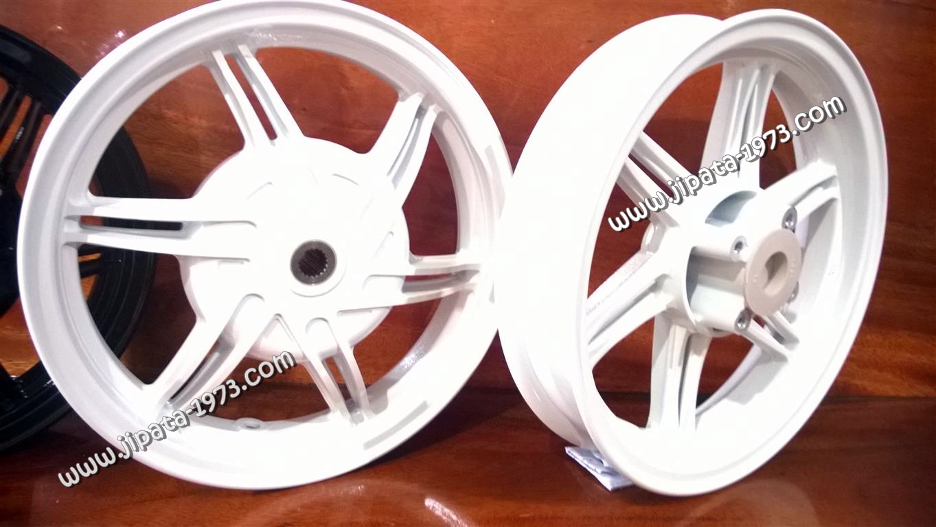 ชุดโปรโมชั่น วันสงกรานต์ ชุดล้อแม็กแท้พร้อมยาง Yamaha Fino,Mio ขอบ 12 นิ้ว